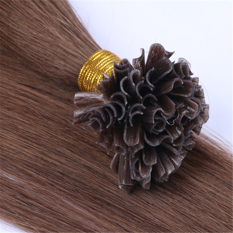 china keratin u tip extensions hair factory QM064